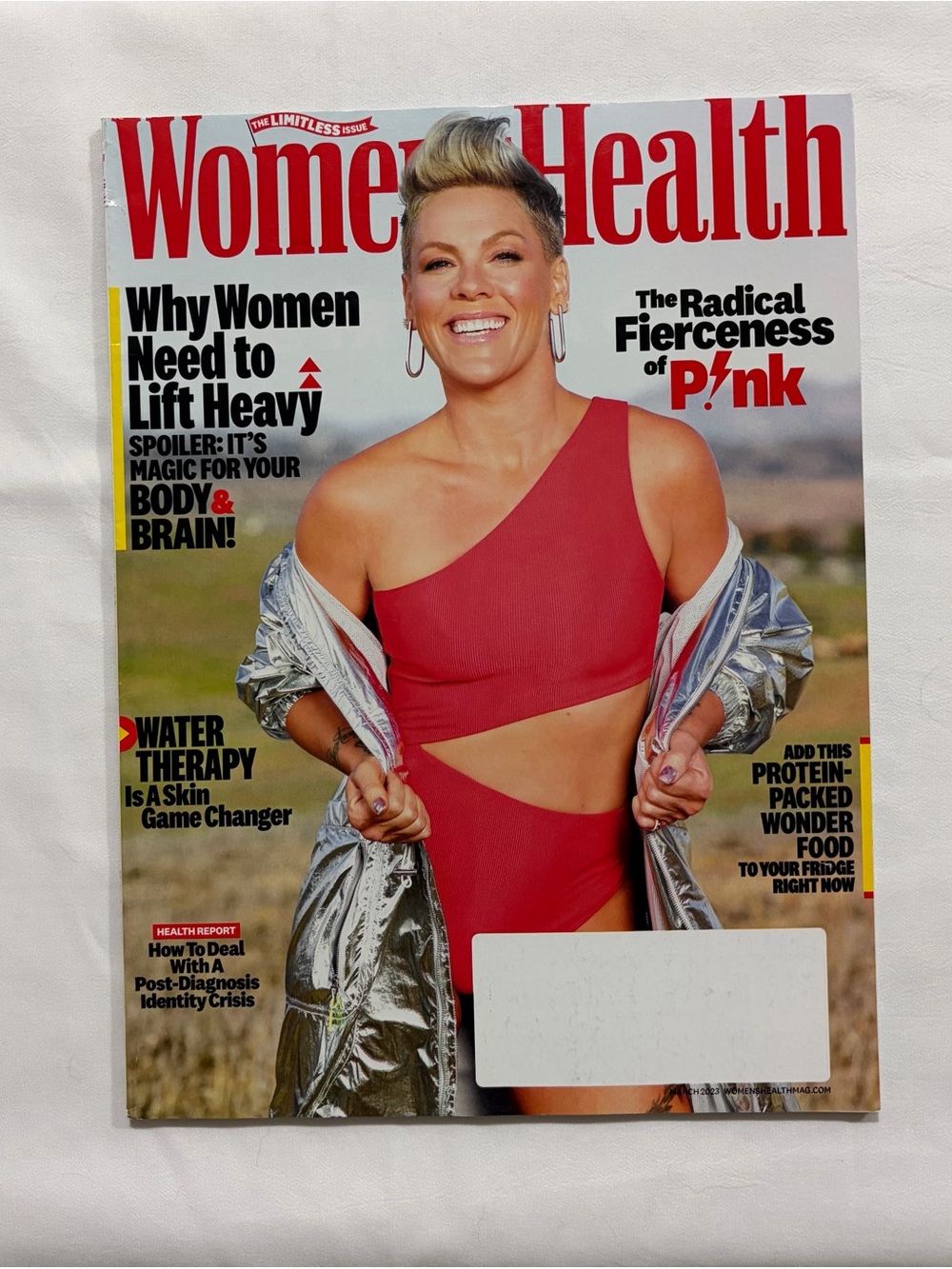 Women’s Health Pink “The Radical Fierceness of” Issue March 2023 Magazine
